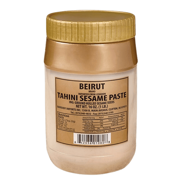 BEIRUT TAHINI SESAME PASTE PLASTIC 4LBS