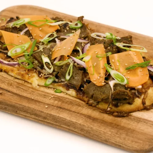 Korean BBQ Gyro Flatbread